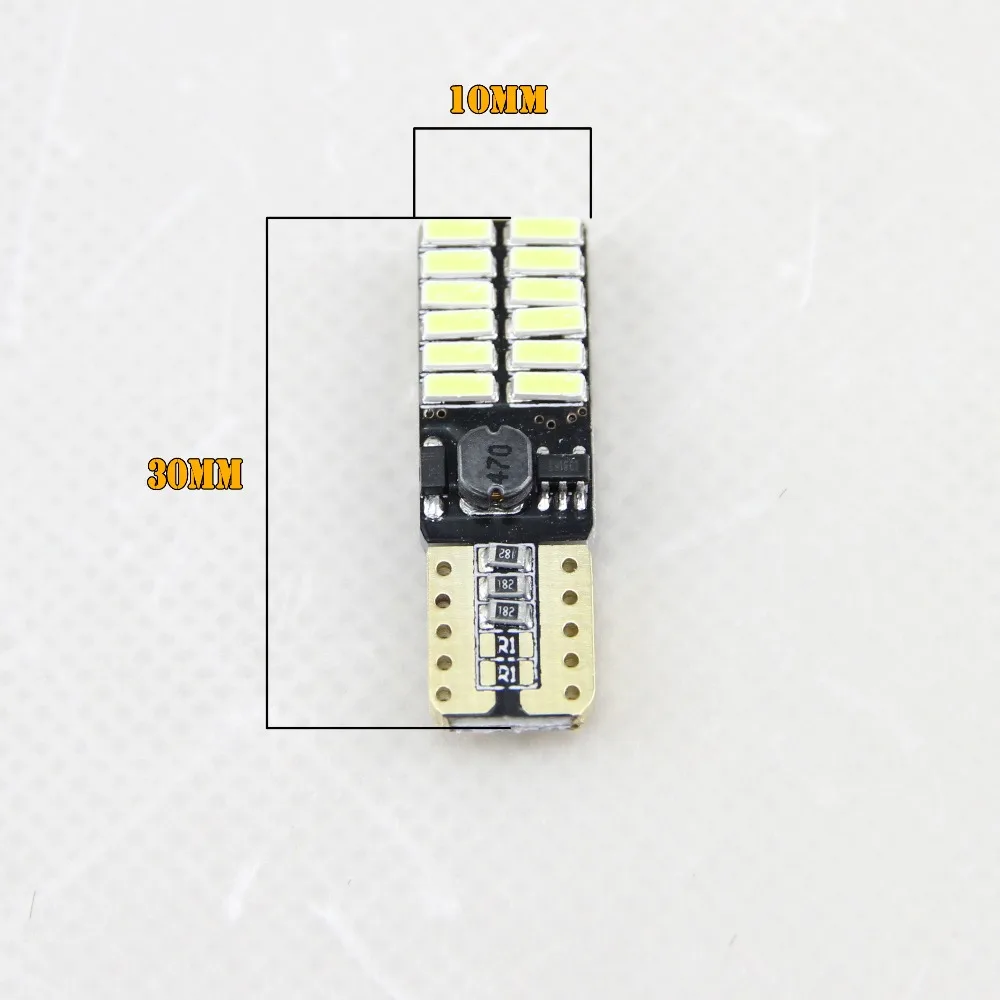 4x без ошибок T10 LED W5W 194 168 интерьерная лампа для BMW E60 E90 Peugeot 307 Mini Cooper R56 Seat leon чтения