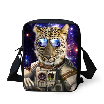 

FORUDESIGNS Small Kids School Bag Cool Leopard Tiger Printing Shoulder Schoolbag Mini Children School Bags Mochila Kids Bookbag