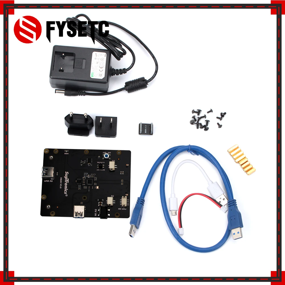  Raspberry X820 V3.0 25 zoll SATA HDD/SSD Lagerung Expansion Board Mit DC Power für Raspberry Pi 3 B