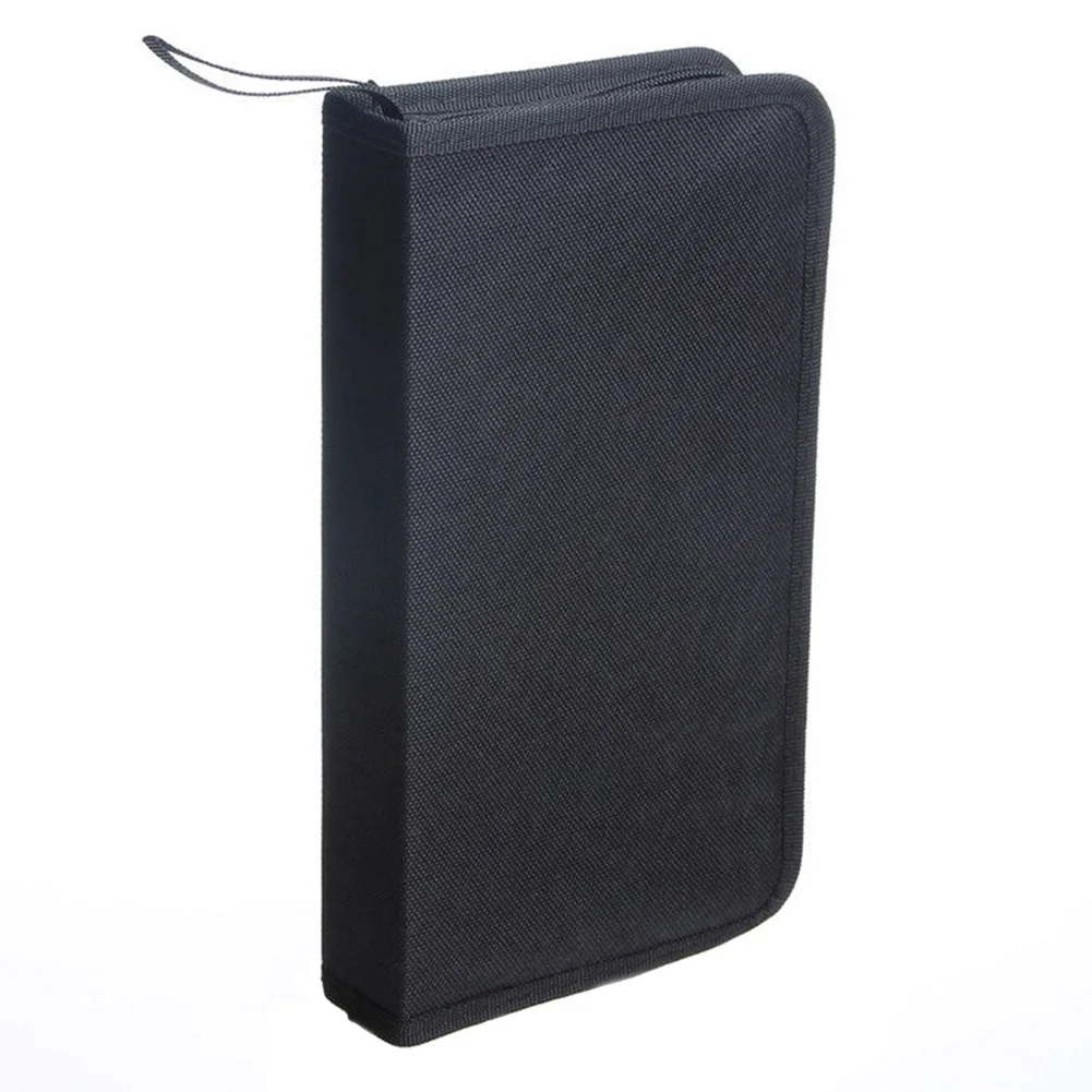 

Multi-functional Car 80 Discs CD Bag Rectangle Gift Large Capacity DVD Software System Storage Case Home Convenient Oxford Cloth