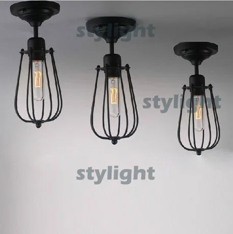 Loft pomelo ceiling lamp industry style American country lighting dinning room warehouse stock lights