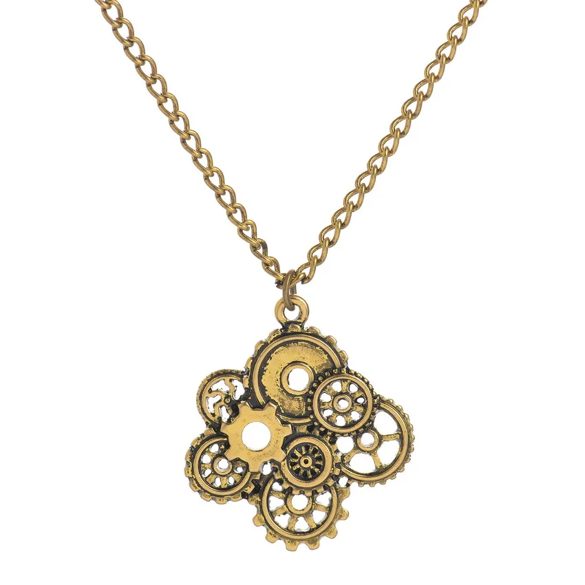 Винтажная фигурка быка из латуни в стиле стимпанк|pendant|pendant necklace goldpendant cord |