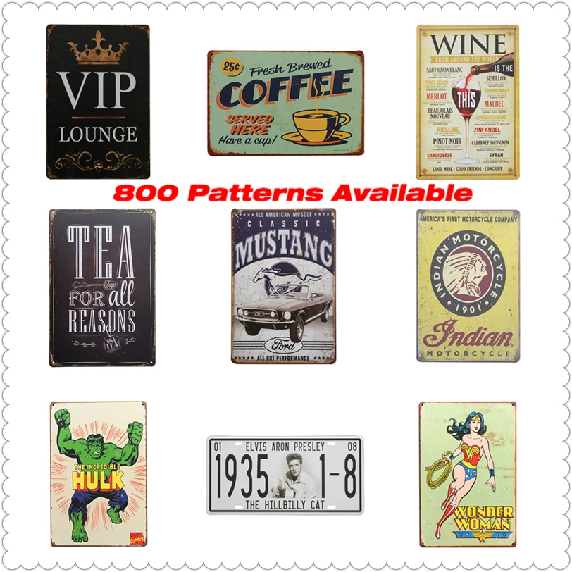 Online Buy Wholesale vintage signs from China vintage signs Wholesalers