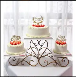 Tieyi креативный Европейский многослойный торт полка Свадебная церемония день рождения трехслойный dim sum дисплей стол десерт лоток