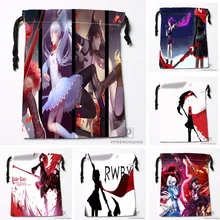 На заказ Rwby Future White Rose Ag Сумки на шнурке Печать Путешествия хранения мини сумка для плавания Пешие прогулки игрушка размер 18x22 см#0412-11-97