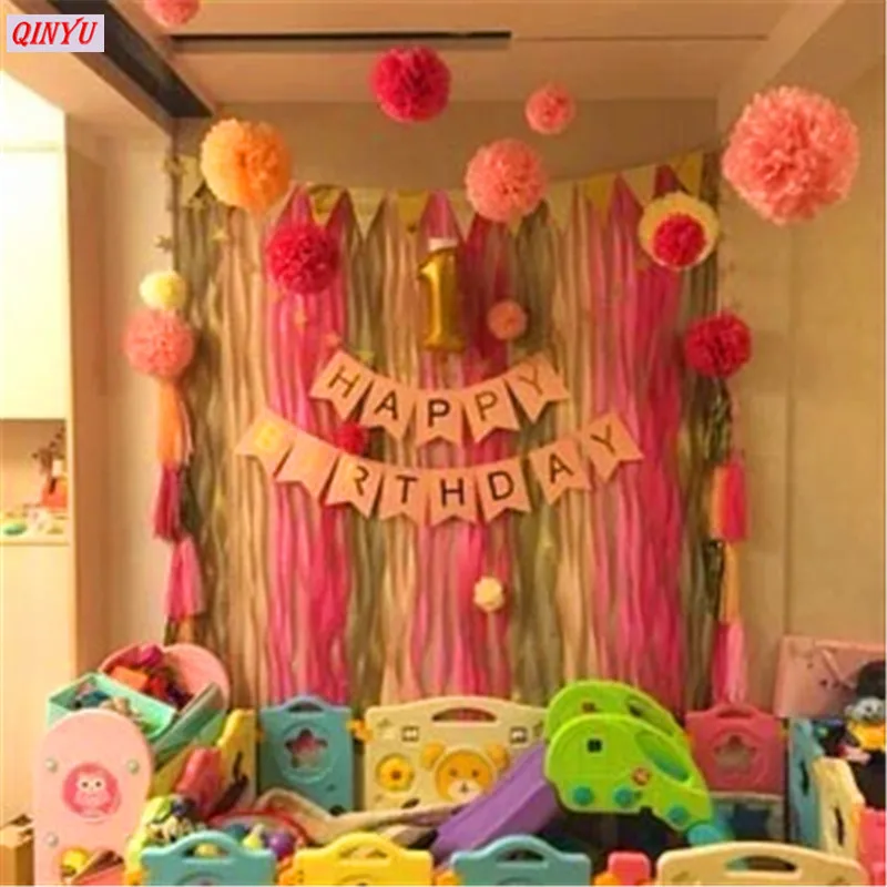 Pink Sparkle Birthday Party Laser Throws Streamers Decorations