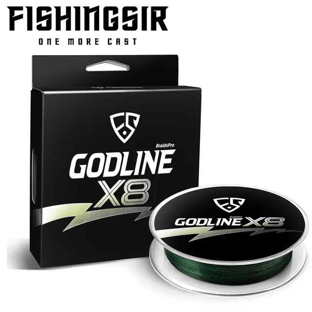 Cheap FISHINGSIR Godline X8 Braided Fishing Line - 115M 8 Strands Stronger Braid Lines Abrasion Resistant Superline Super Power Lines Cheap FISHINGSIR Godline X8 Braided Fishing Line - 115M 8 Strands Stronger Braid Lines Abrasion Resistant Superline Super Power Lines