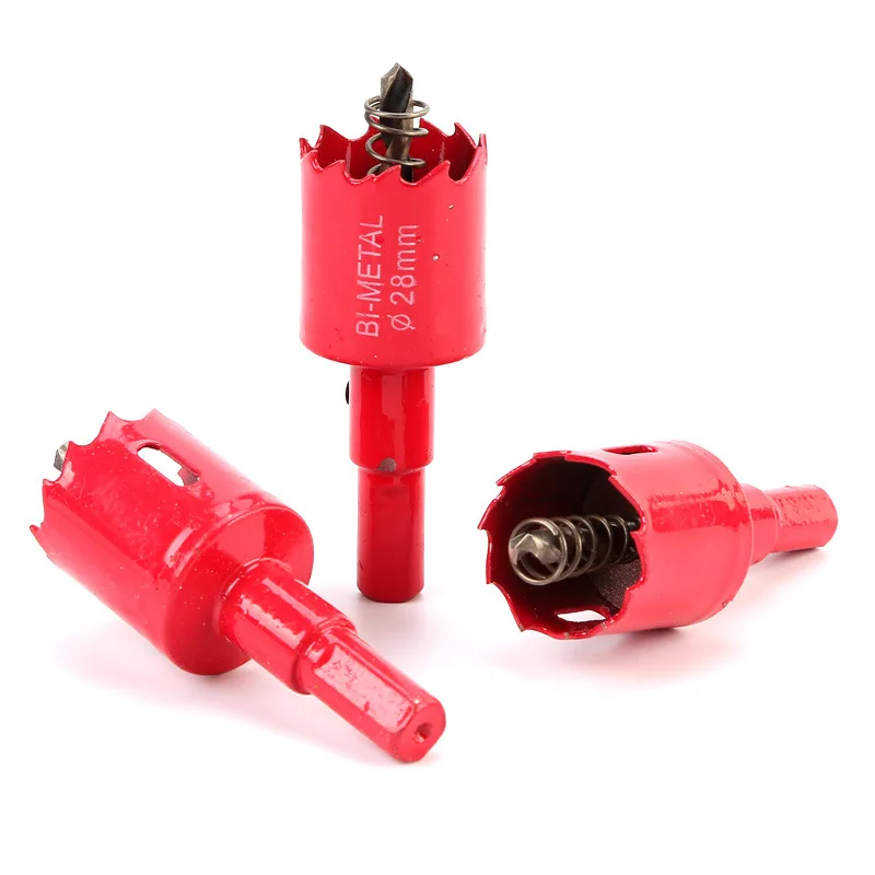  M42 15mm-55mm Drill Bit Hole Saw Twist Drill Bits Cutter Power Tool Metal Holes Drilling Kit Carpen