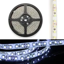 JFBL 2X5 м Водонепроницаемая супер яркая 3528SMD 600 Светодиодная лента плоская полоса белая для украшения