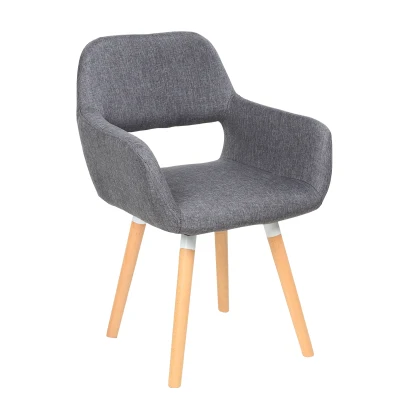 Best Quality Nordic modern minimalist fabric leisure home dining chair student computer chair Best Quality Nordic modern minimalist fabric leisure home dining chair student computer chair