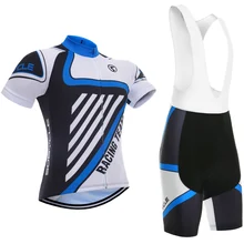 2017 team pro cycling jersey bule mens quick dry blue bicycle clothing 5D pad bike shorts gel set