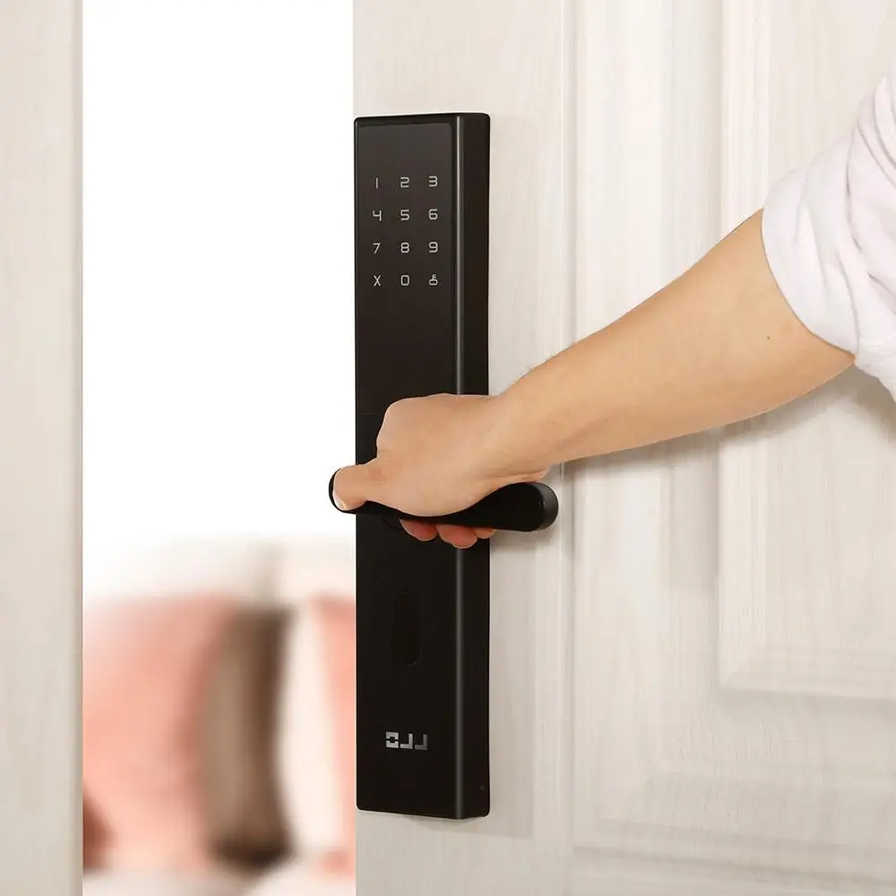 Xiao mi QJJ умный дверной замок X1 врезной замок Интеллектуальный отпечаток пальца пароль ключ bluetooth безопасность работает с mi Home