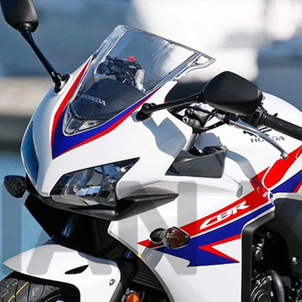Ветровой экран для мотоцикла Honda CBR500 2013 2014 2015|Козырьки от ветра и ветр. щитки| |