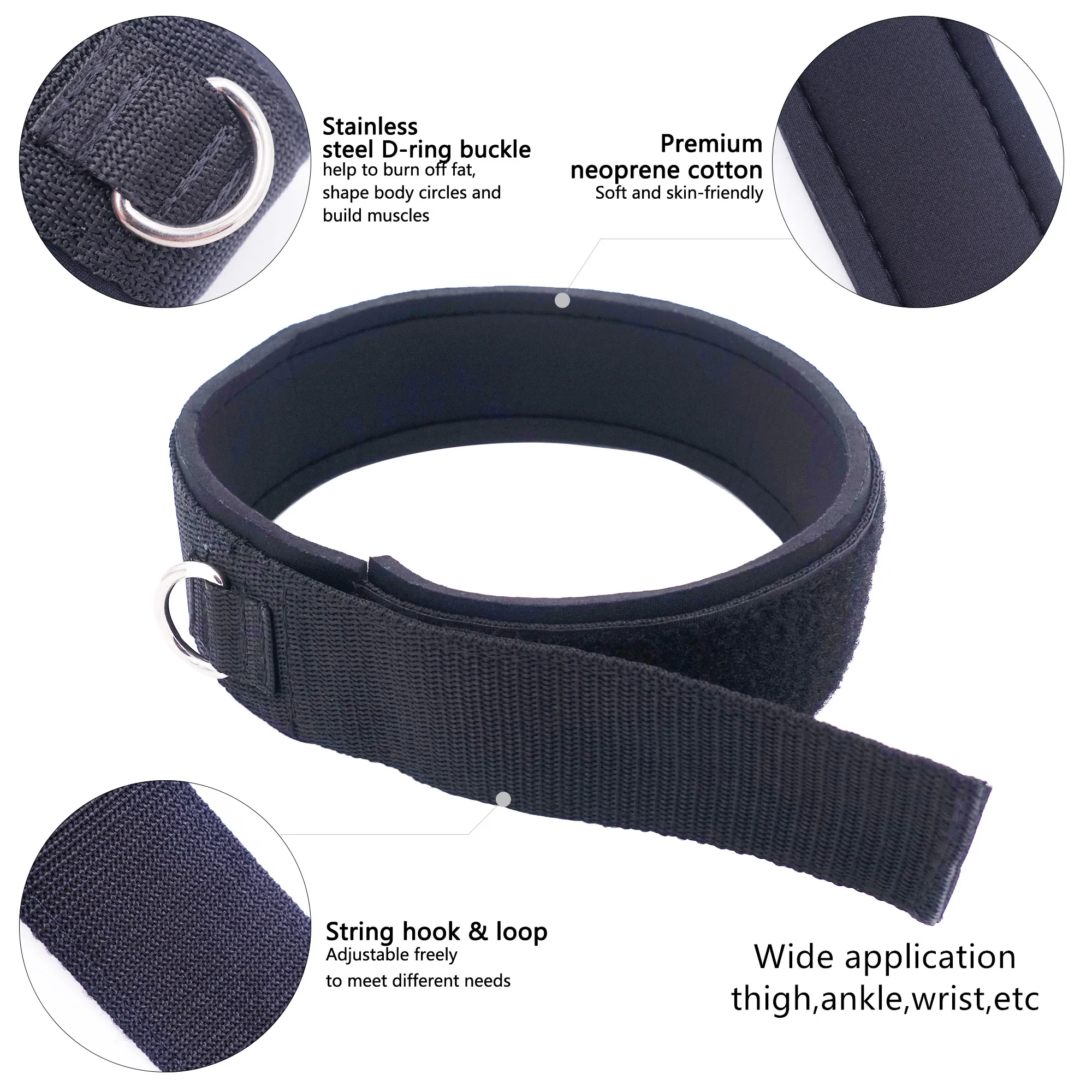 Speed and Agility Training Leg Resistance Bands Bonus Thigh Straps