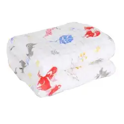 Муслин пеленать ребенка Одеяло s пеленание 100% хлопок пеленать Обёрточная бумага для новорожденных 6 Слои Ванна Полотенца Одеяло детское