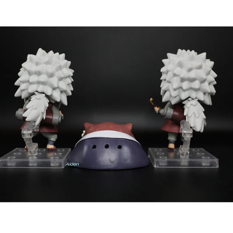 3 шт./компл. Naruto Shippuden Jiraiya с Gama Bunta Q версия ПВХ фигурка Коллекционная модель
