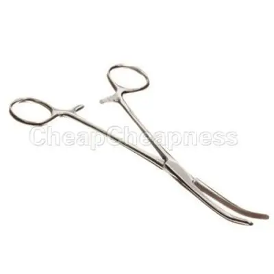 

New Selling Fishing Pliers Fly Fishing Locking Elbow Scissors Pliers Hemostat Stainless Hook Take Remover Decoupling 12.5cm
