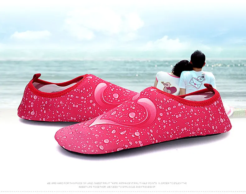1 (53)Woman Barefoot Skin Sock Striped Shoes Beach Pool Water Socks GYM Aqua Beach Swim Slipper On Surf Aqua Wade Shoes