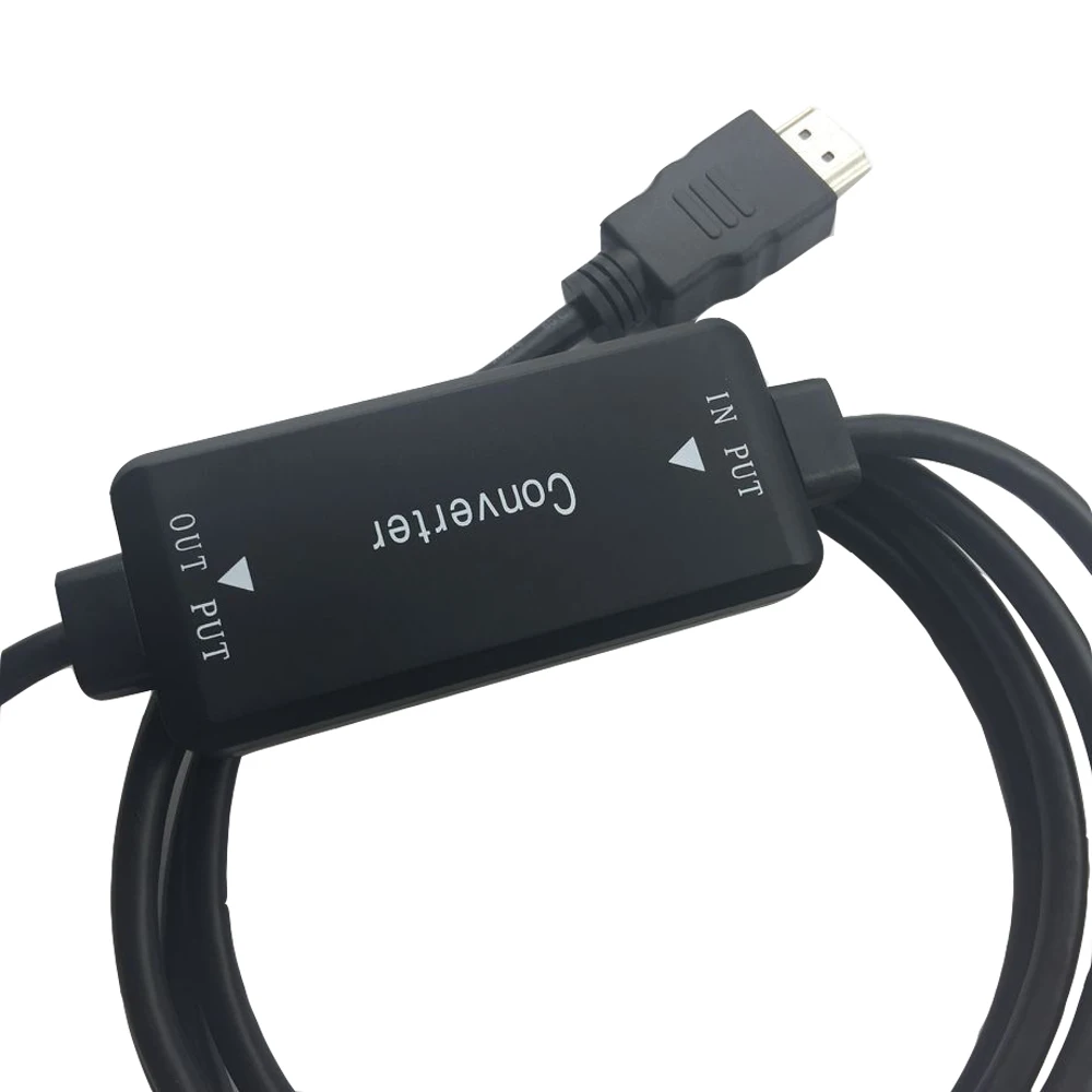 Активный 4K HDMI к Displayport 1,2 конвертер Кабель-адаптер 1,8 м HDMI в DP out