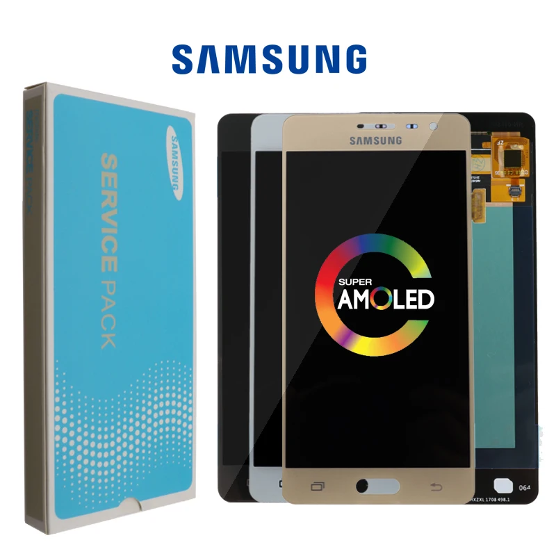 100% Оригинал 5 0 &quotдля Samsung Galaxy J3 pro J3109 J3110 J3119 ЖК дисплей сенсорный дигитайзер экран