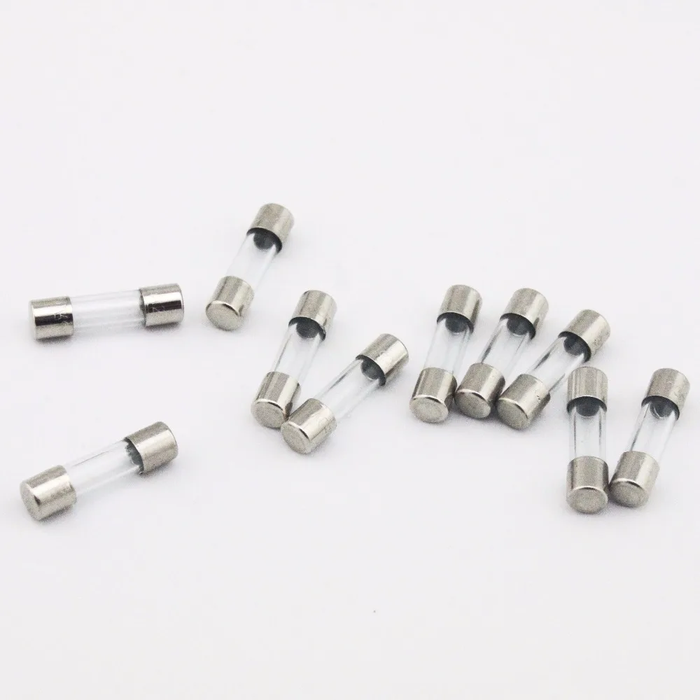 10 pieces 250V 1.6A Slow Blow 5x20mm Glass Tube Fusestube sourcefuse
