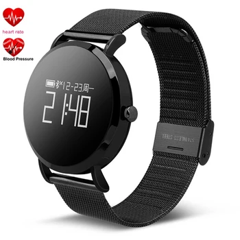 

Men's Cv08 Wrist Watch From Woman Sport Fitness Tracker Heart Rate Arterial Pressure Monitor Smartwatch For Android Ios Phone