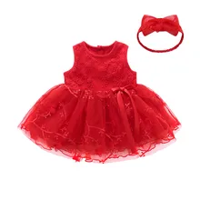 CHAMSGEND/Детское платье-пачка принцессы с бантом для маленьких девочек; хлопковая одежда без рукавов с цветочным рисунком; милое платье; FEB19 P30