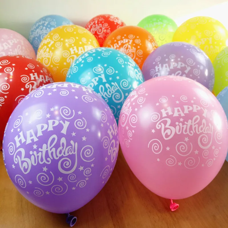 Quality 12inch 2.8g Latex Balloons Baby Shower balloons boy girl baby