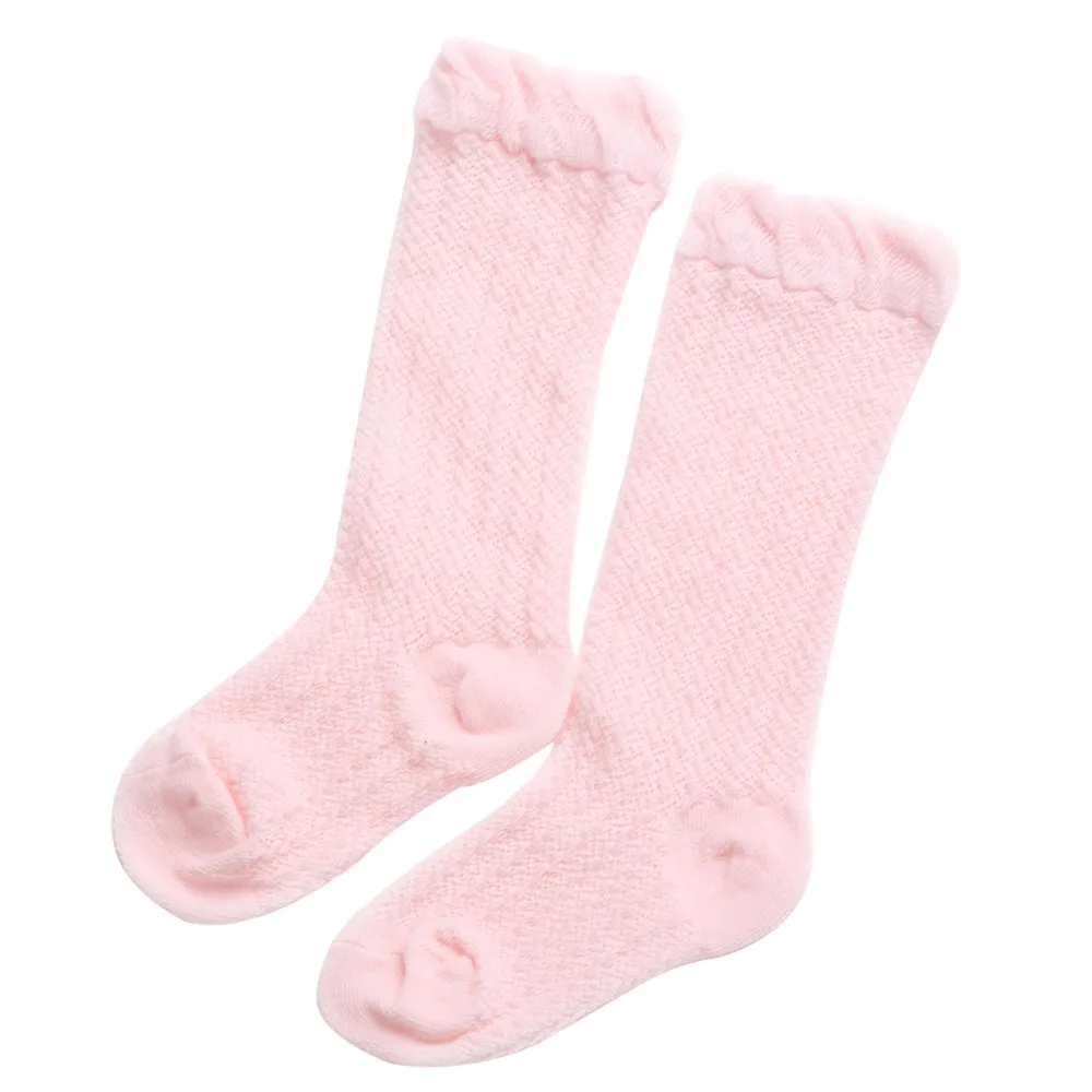 2016 Winter Newborn Girl Baby Socks Solid Color,Christening Party