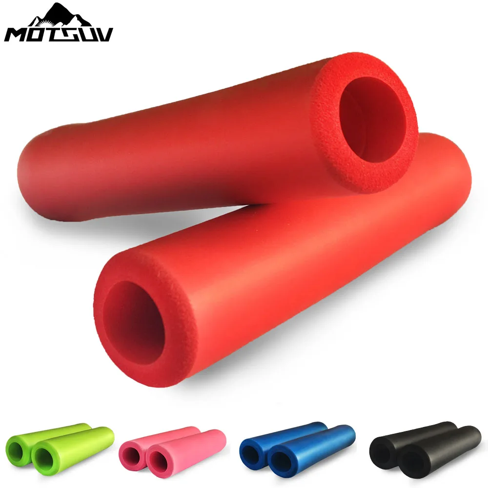 

Bicycle Ultraight High Density Foam Silicone Sponge Handlebar Grip for Mountain bike XC/AM Anti-skid shock-absorbing Super Soft