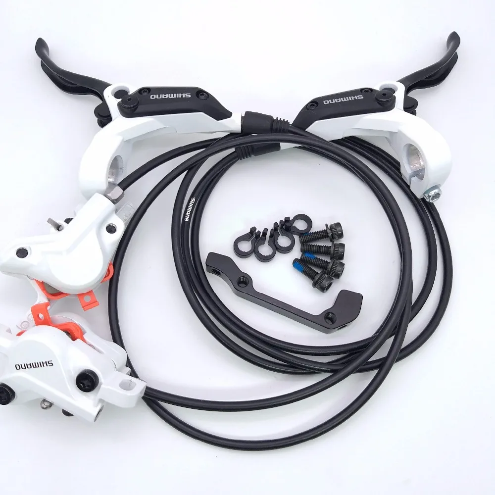 

Shimano M395 M396 bike Brake MTB Mountain BR-BL-M395 Hydraulic Bicycle Disc Brake Set Calipers Left & Right Levers