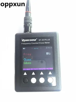 

OPPXUN SF401 plus Frequency meter Radio Frequency Counter 27Mhz-3000Mhz Portable Frequency meter SF-401 CTCCSS/DCS Decoder