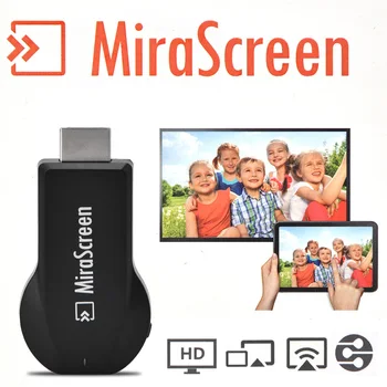 128M Mirascreen 1080P HD WiFi Wireless Receiver TV Stick HDMI Dongle Audio Video Displayer For Apple Android TV Streamer Youtube newest 2nd generation mirascreen digital hdmi media video streamer video resolution 1080p wifi display adapter