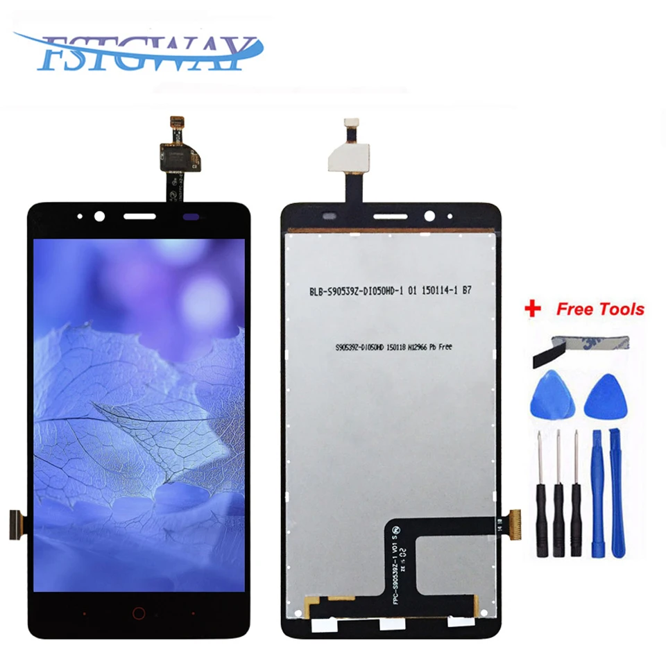 

For ZTE Blade V220 lcd display+Touch screen assembly replacement for ZTE V220 Smartphone+Free tools