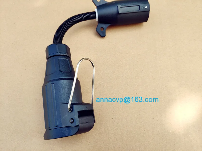trailer adapter 13pin trailer socket to 7 pin RV blade plug connector (6)
