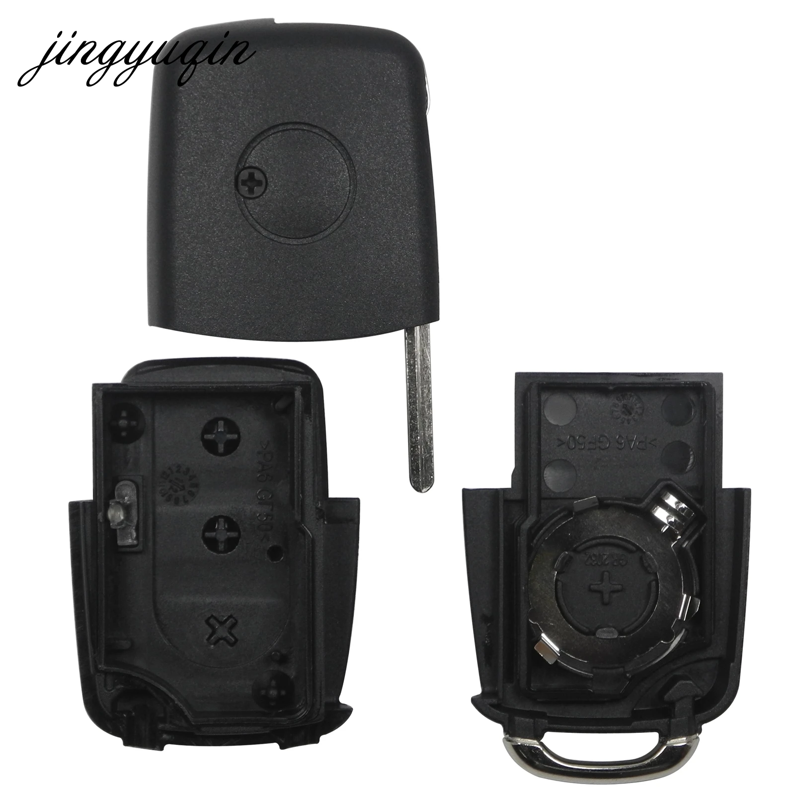 3 кнопки флип чехол для дистанционного ключа от машины Volkswagen VW Jetta Golf Passat Beetle Polo Bora