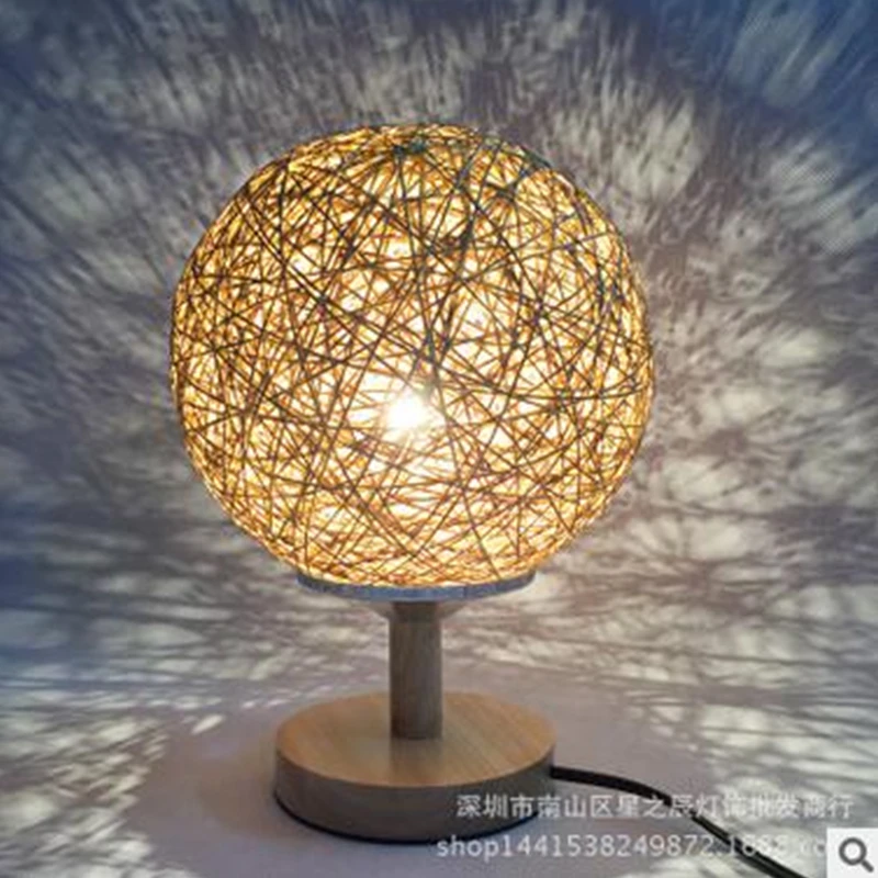 

2017 NEW Table Lamps warm cool white color E27 night lighting modern decoration desk lamps 20cm ball light for home lighting
