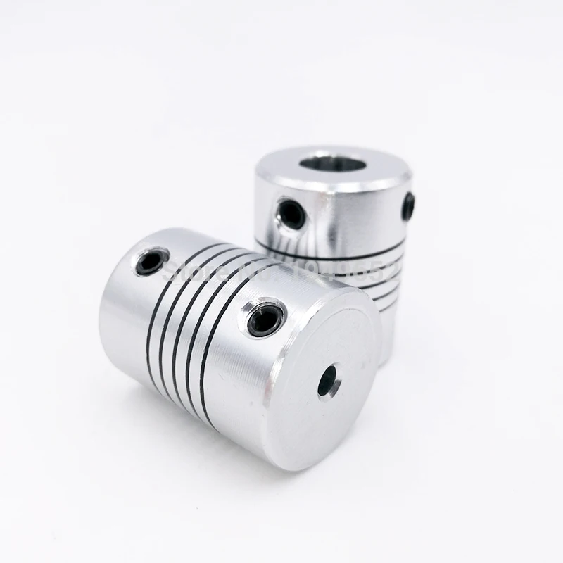 Shaft Coupler D19*L25 Shaft Coupling Aluminium flexible Jaw 3/4/5/6/6.35/7/8/10mm CNC Stepper Motor Coupler Encoders Engraving Machine