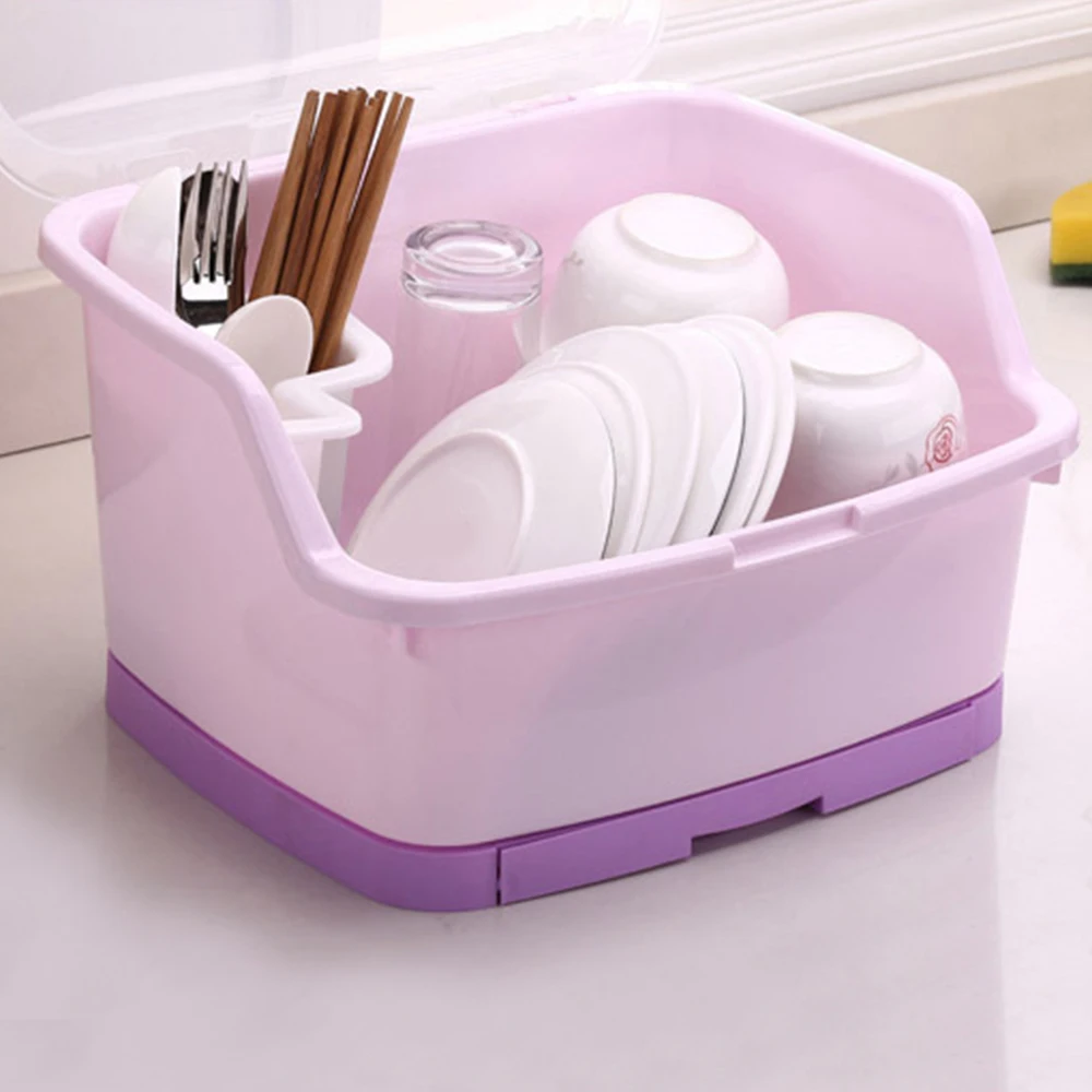 Сушилка многофункциональный бытовой шкаф пластик с крышкой коробка для хранения столовой посуды кухонное хранилище экономичный тип блюдо стойки
