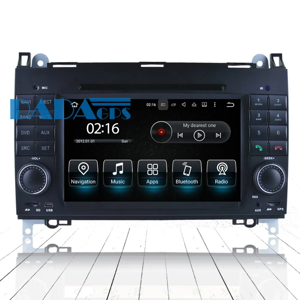Flash Deal Android 8.0 7.1 Car Radio DVD Player GPS Unit for MERCEDES-BENZ A-class W135 B-class W245 Viano Vito Sprinter Stereo Multimedia 4