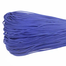 100 м Паракорд 550 шнур для шнурка Dia.4mm 7 нитей корда парашютный канат трос выживания Комплект браслетов Открытый Кемпинг веревка для похода