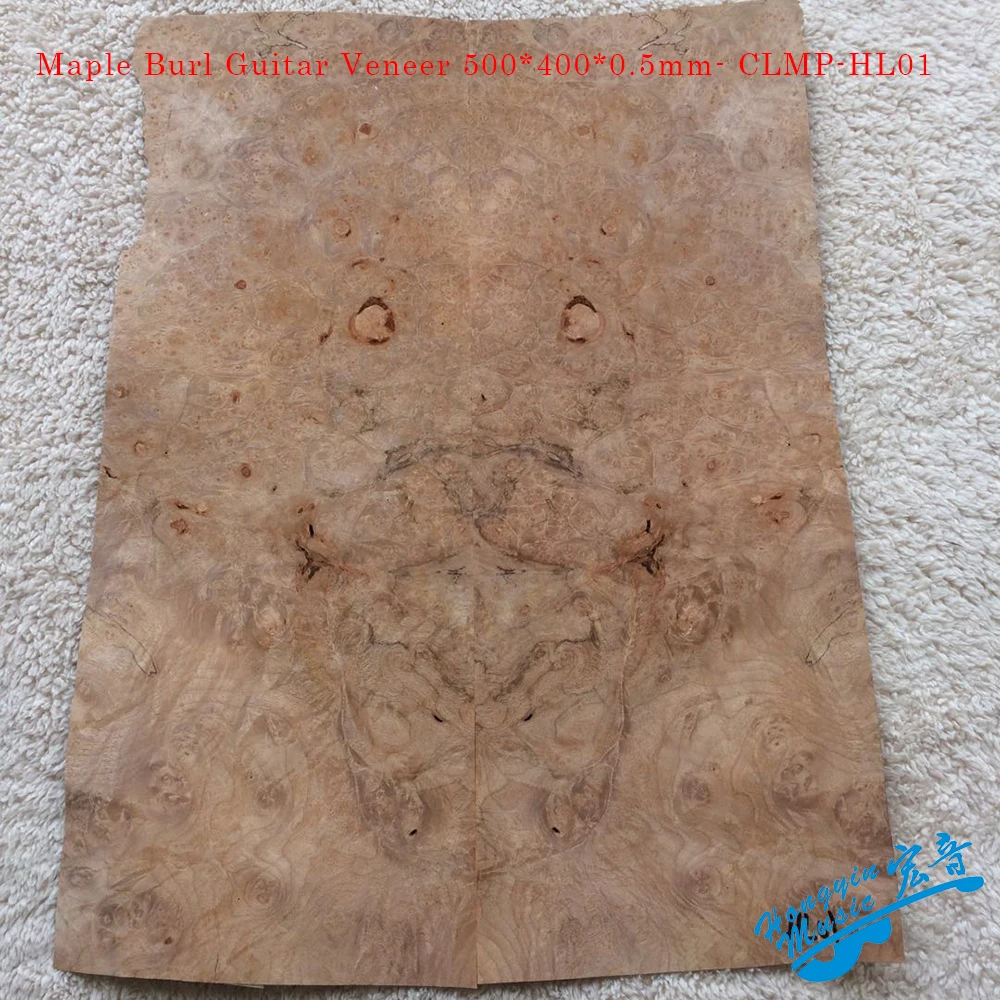 Buy DIY Maple Burl Guitar Veneer For Electric Bass