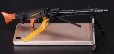 1:6 масштаб металлический игрушечный пистолет оружие Дракон Второй мировой войны