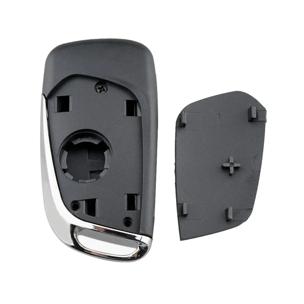 New 3 кнопки Flip модифицированный автомобильный Корпус ключа для Peugeot 406 407 408 308 307 207 Fob удаленный Управление Ce0536 имеет прорези и места