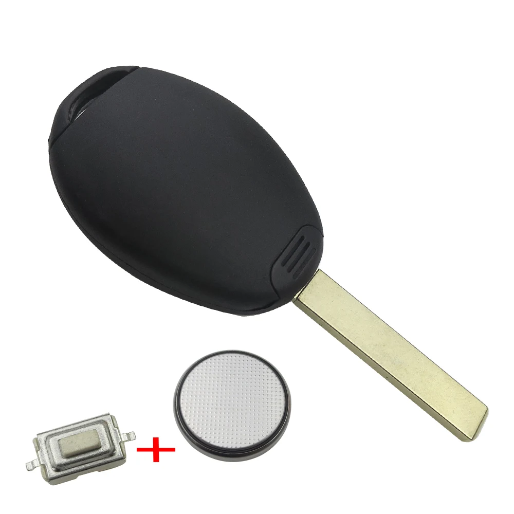 2 кнопки дистанционного ключа автомобиля в виде ракушки ключ чехол для MG7 Mini Cooper S R50 R53 Rover 75 Z3 Z4 X3 X5 e46 e39 e36 e34 пустой ключ транспондера