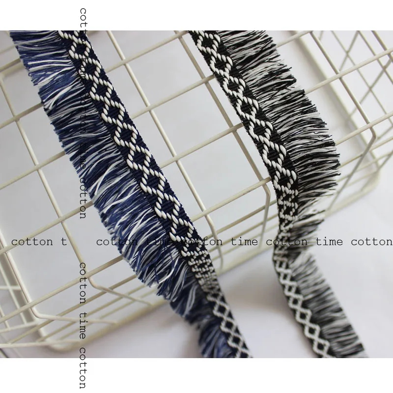 

5yards/lot Tassel Trim 3cm wide Sewing Accessory Fringed webbing Lace ribbon in morden style accessory for bag garment
