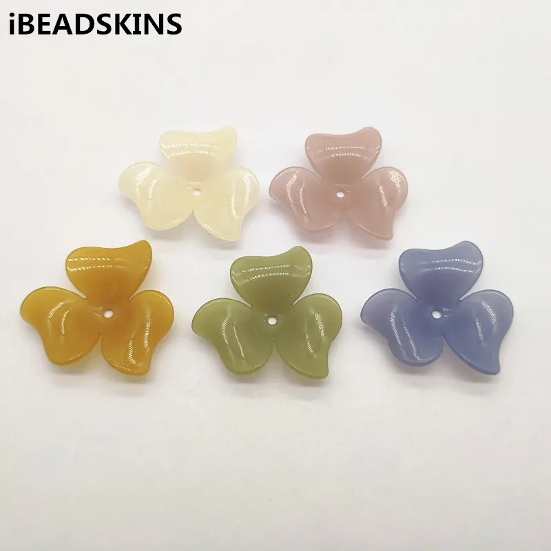 

New arrival! 41x39mm 100pcs acrylic folwer connectors for Hand made Earring parts,Hair Accessories,Jewelry Findings&Components