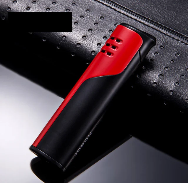 

High Quality Metal Cigarette Accessories Compact Jet Butane TorchLighter As Gift Windproof Creative Inflated Gas Lighters LFB647
