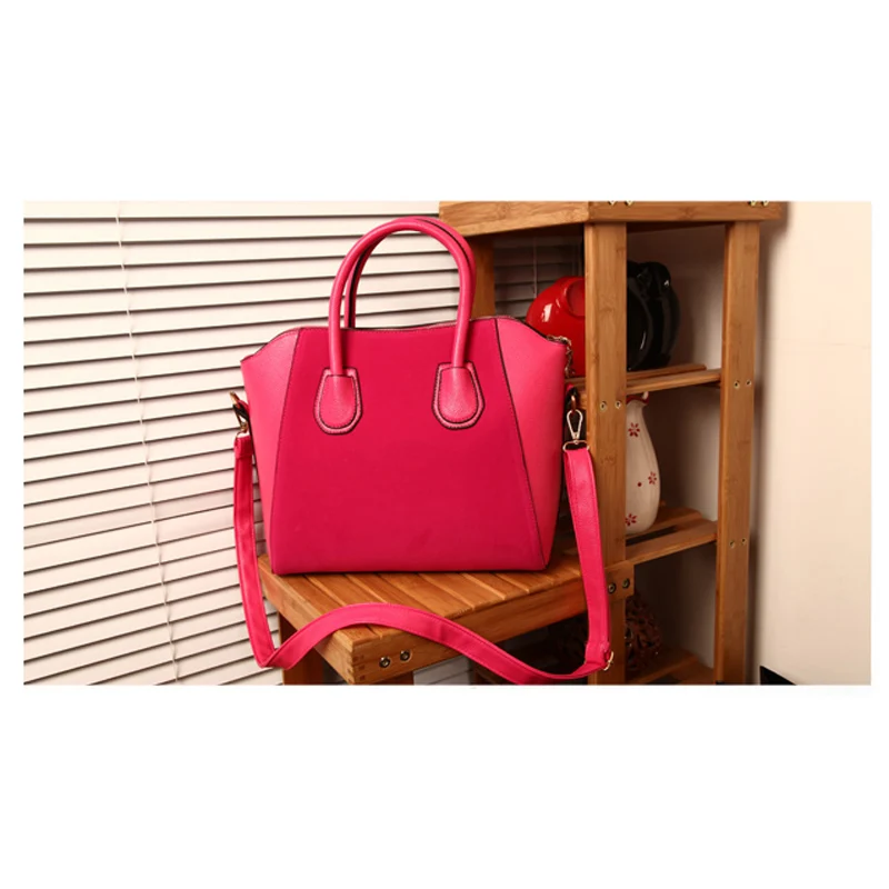 

Patchwork Nubuck and Leather Women Bag Scrub Shoulder Bag Female Tote Top-handle Bag Handbags Clutch Sac A Main Herald Fashion