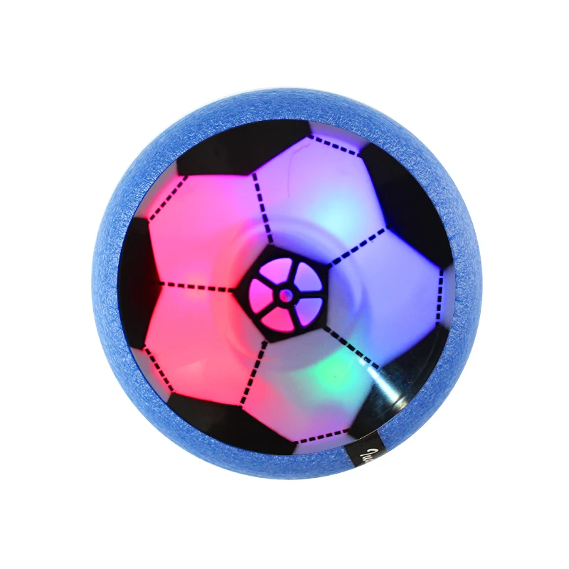Светодиодный светильник с мигающим светом, воздушный футбольный диск, скользящий парящий футбольный мяч для игры в помещении и на открытом воздухе, игрушки для детей, подарки на Рождество